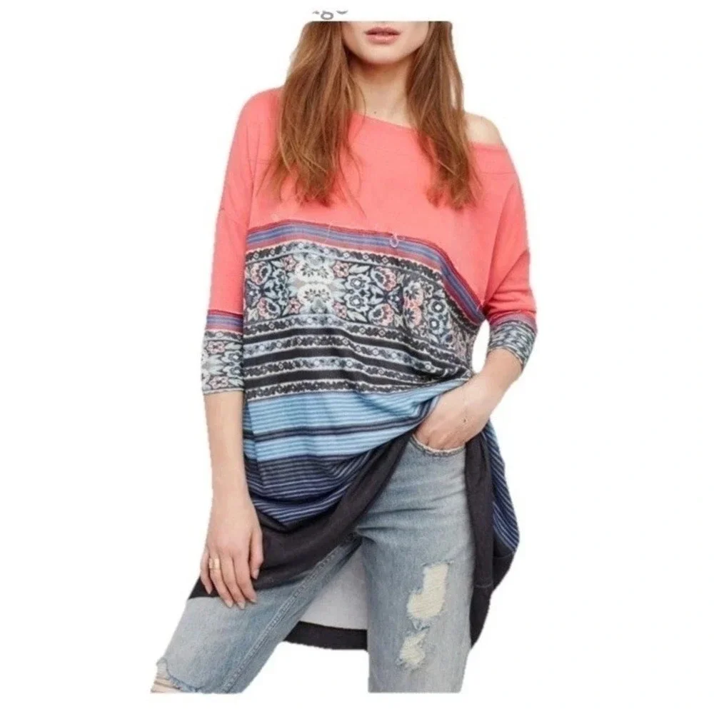 Free People NWT Small Women's Stepping Out Dress Tunic Sweater Dress Knit $128